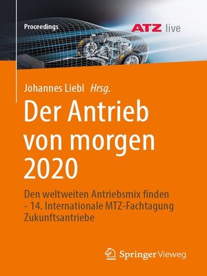 cover image of Der Antrieb von morgen 2020